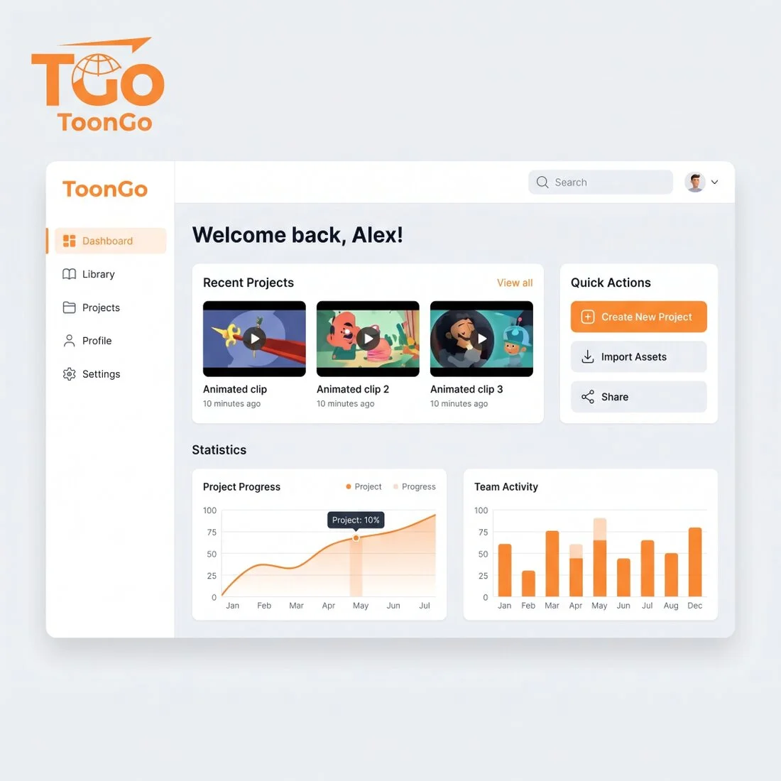 Présentation de marque pour une startup fintech avec logo et slides